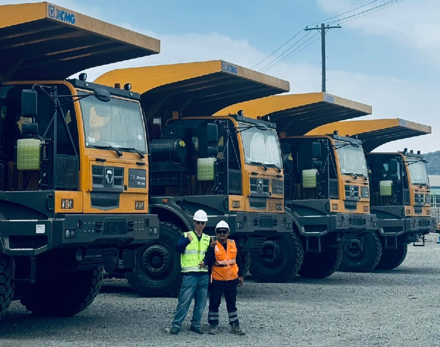 50台XG110矿卡为安第斯山脉注入云顶集团动能