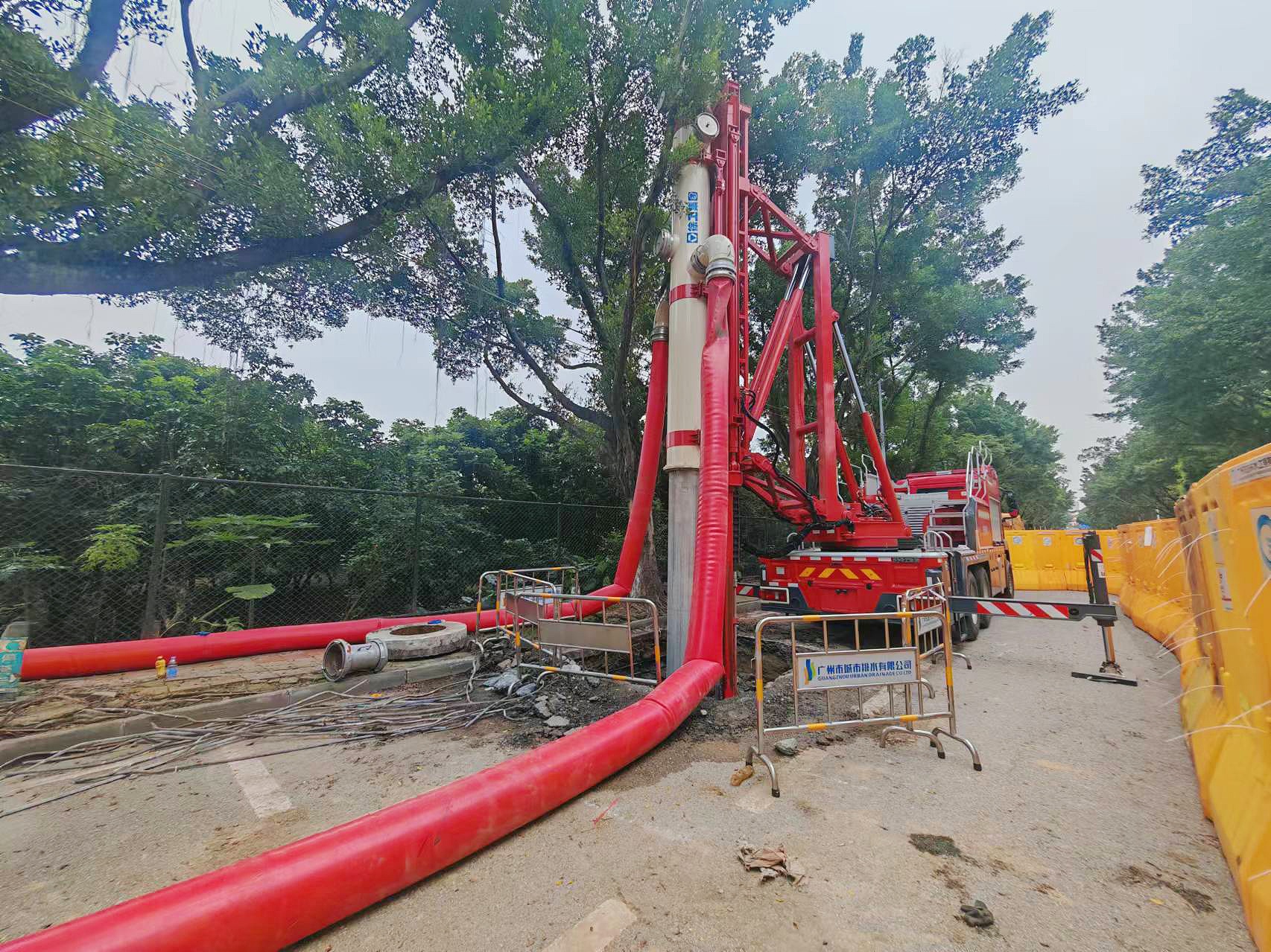 栉风沐雨！云顶集团排涝车被广州点赞！