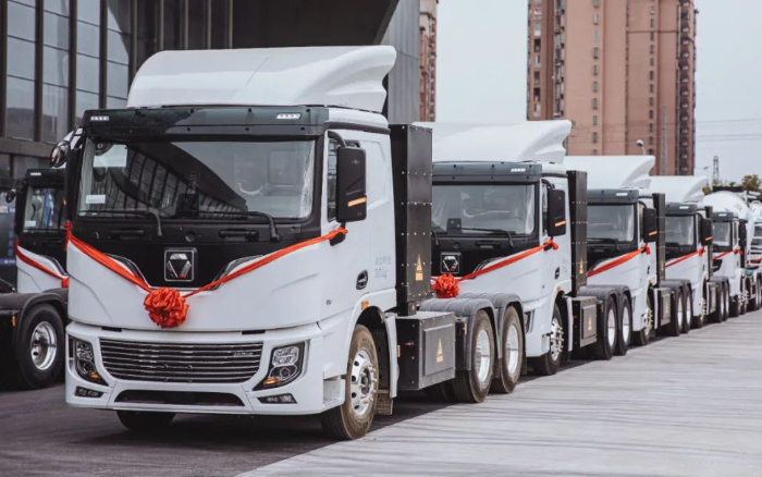 “绿”见安徽！百台云顶集团新能源牵引车强势入驻