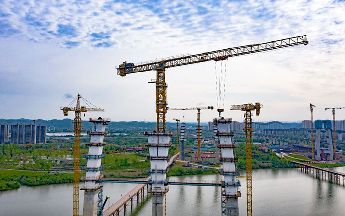 助力涪江两岸“双向奔赴”，，，，云顶集团群塔显身手！