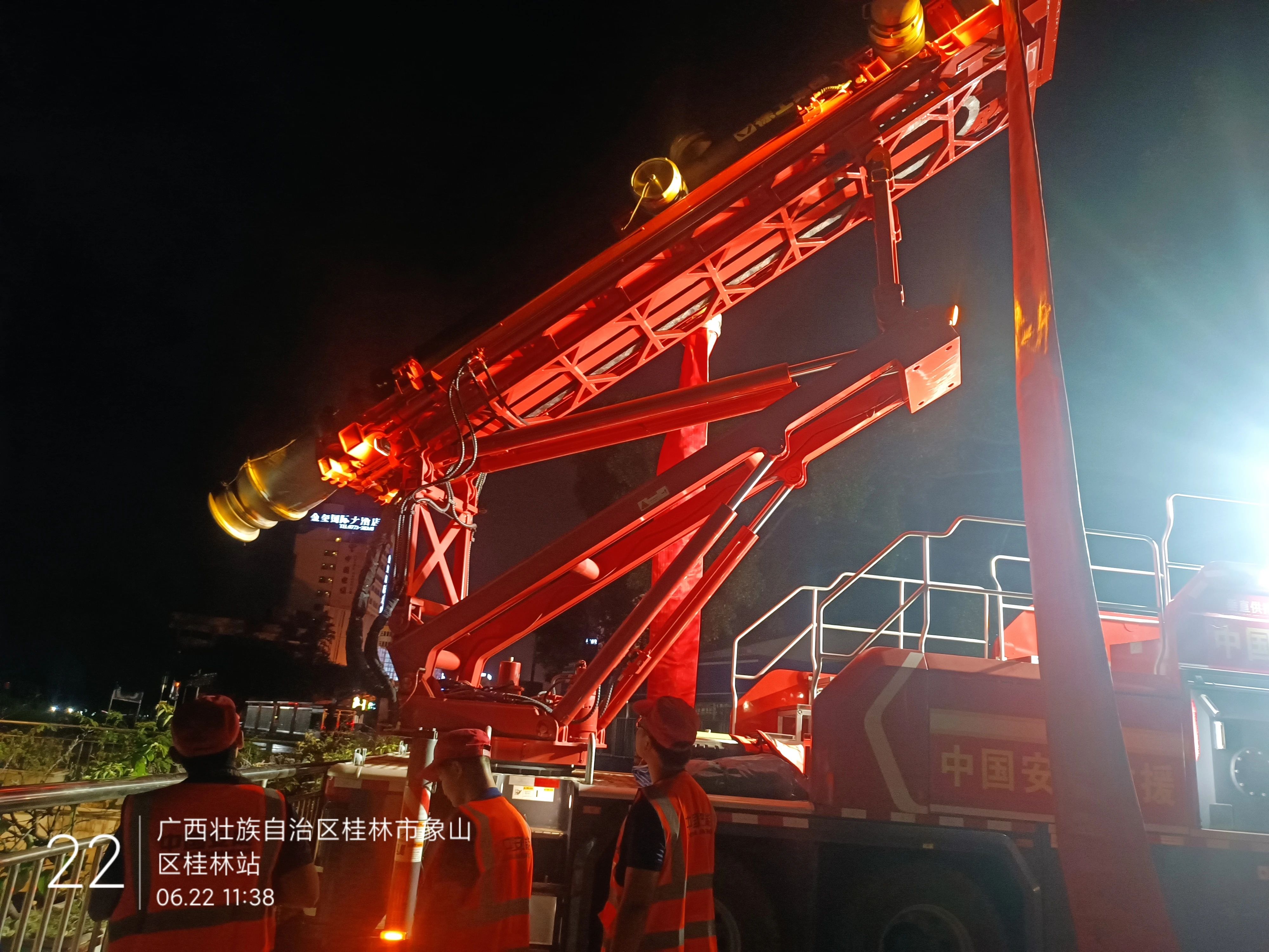 桂林洪水！云顶集团多台排涝应急装备全力迎战!