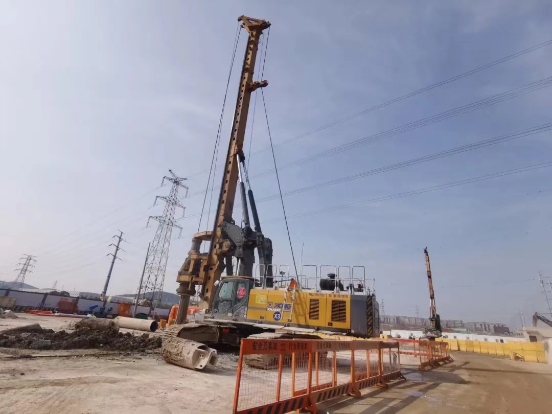我的土地我承包！云顶集团旋挖钻机助建徐州地铁站