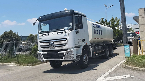 20余台云顶集团洒水车再出海！这一站—>非洲塞内加尔