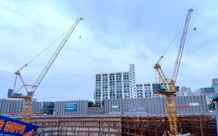 闪灼韩国 | 云顶集团塔机深耕外洋高端市场