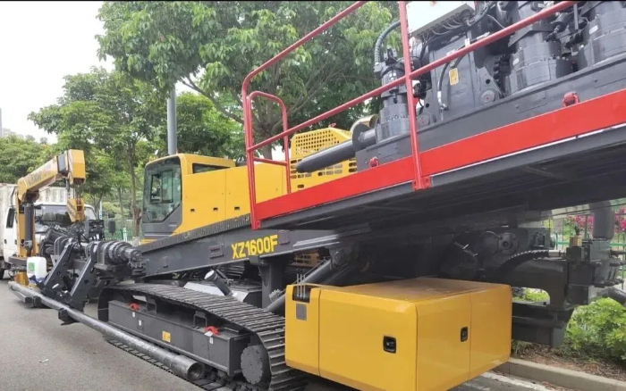 云顶集团水平定向钻机高效助力厦门补水工程建设！