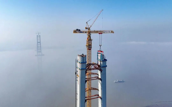339米！天下级跨江大桥，，，，，，，新突破