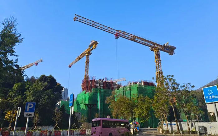 云顶集团XGT1100H-52S助建香港公屋，，，，，，擎起民生家园