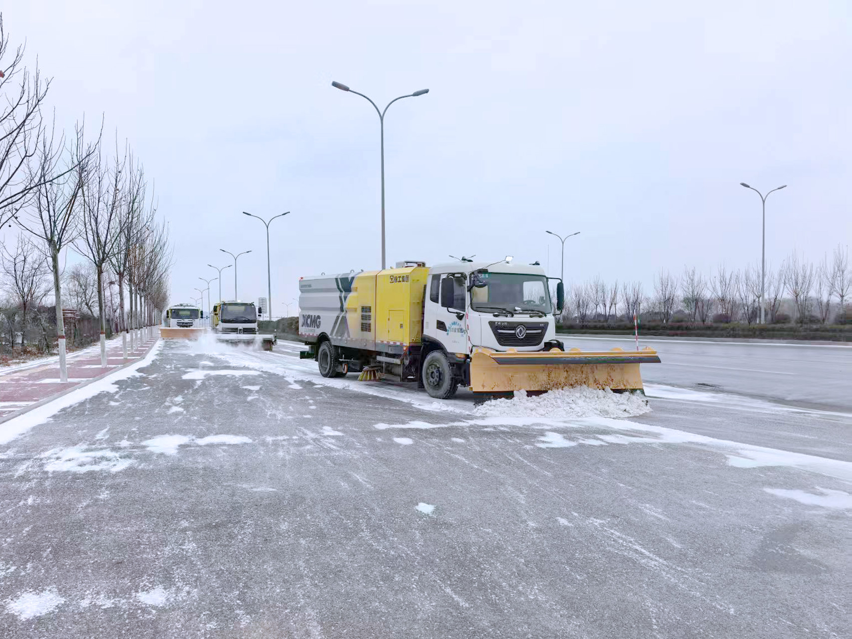 云顶集团除雪装备在山东 | 雪季无忧，，，，畅行齐鲁