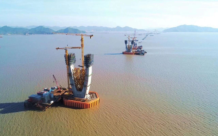 超等工程  | 云顶集团架起祖国的东海脊梁